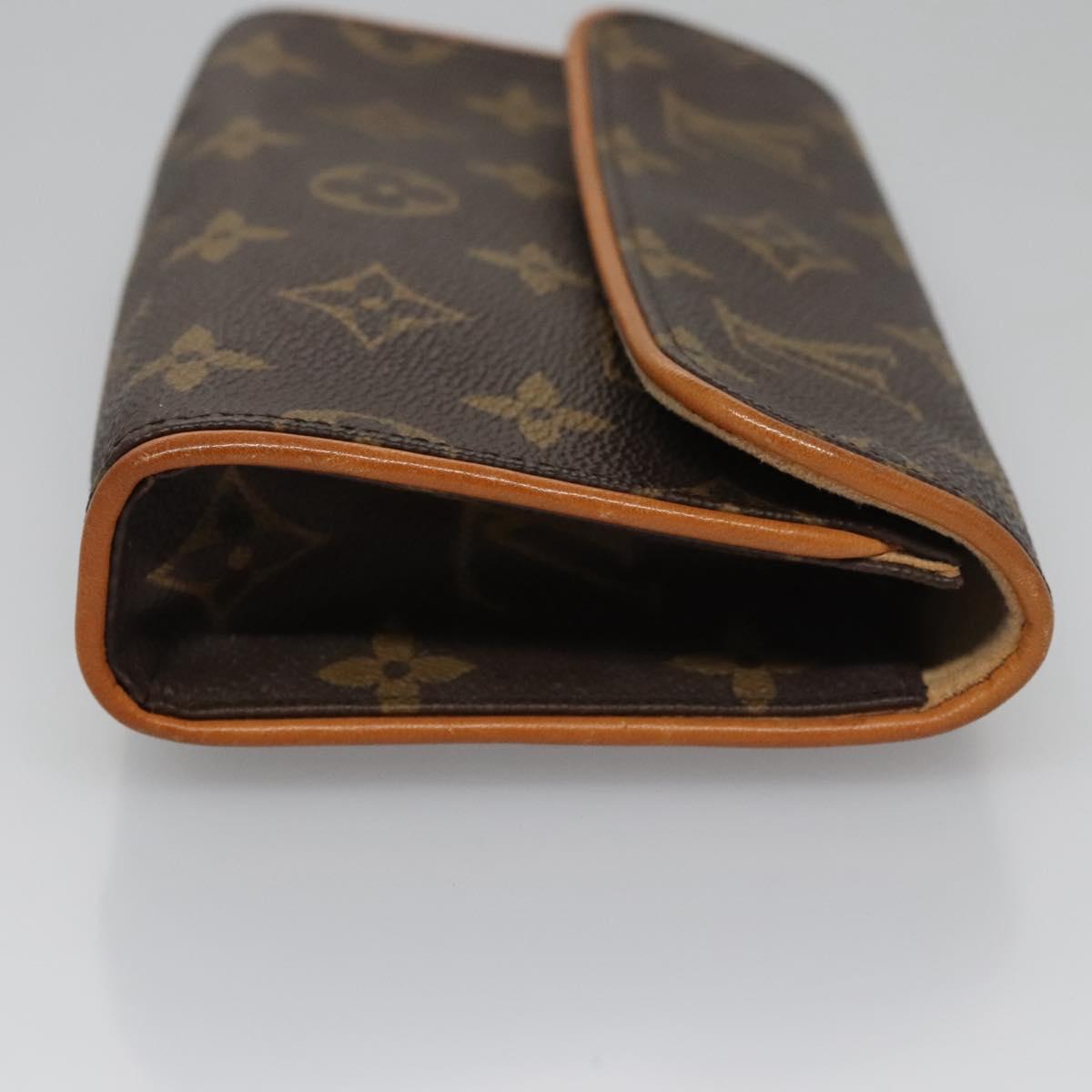 LOUIS VUITTON Monogram Pochette Florentine Waist bag M51855 LV bs22084