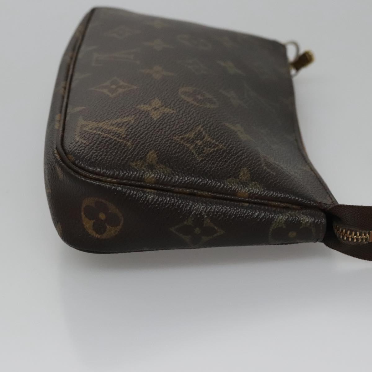 LOUIS VUITTON Monogram Pochette Accessoires Pouch M51980 LV bs22176