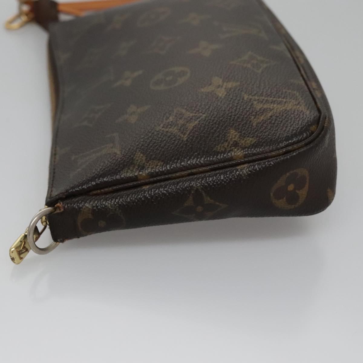 LOUIS VUITTON Monogram Pochette Accessoires Pouch M51980 LV bs22176