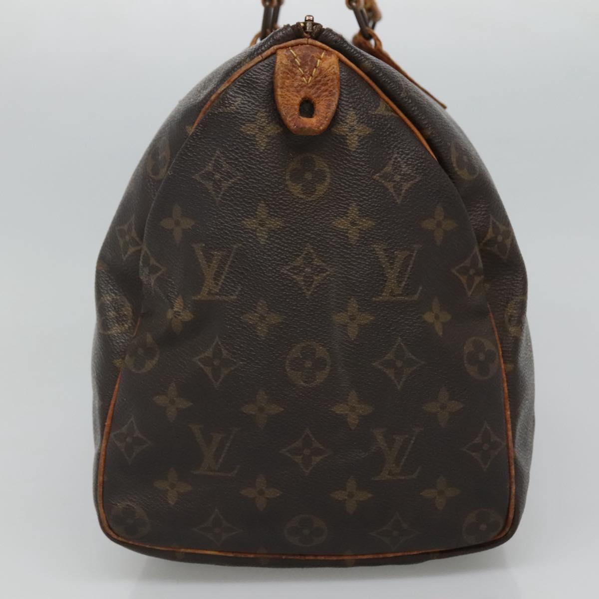 LOUIS VUITTON Monogram Speedy 35 Hand Bag M41524 LV bs22236