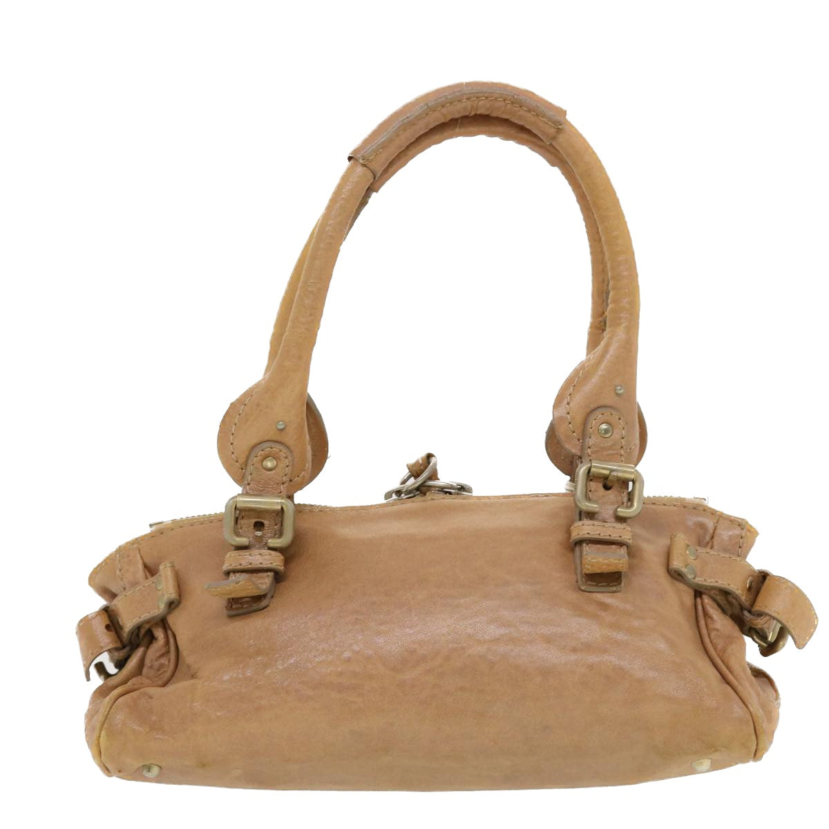 Chloe Paddington Hand Bag Leather Brown bs5678