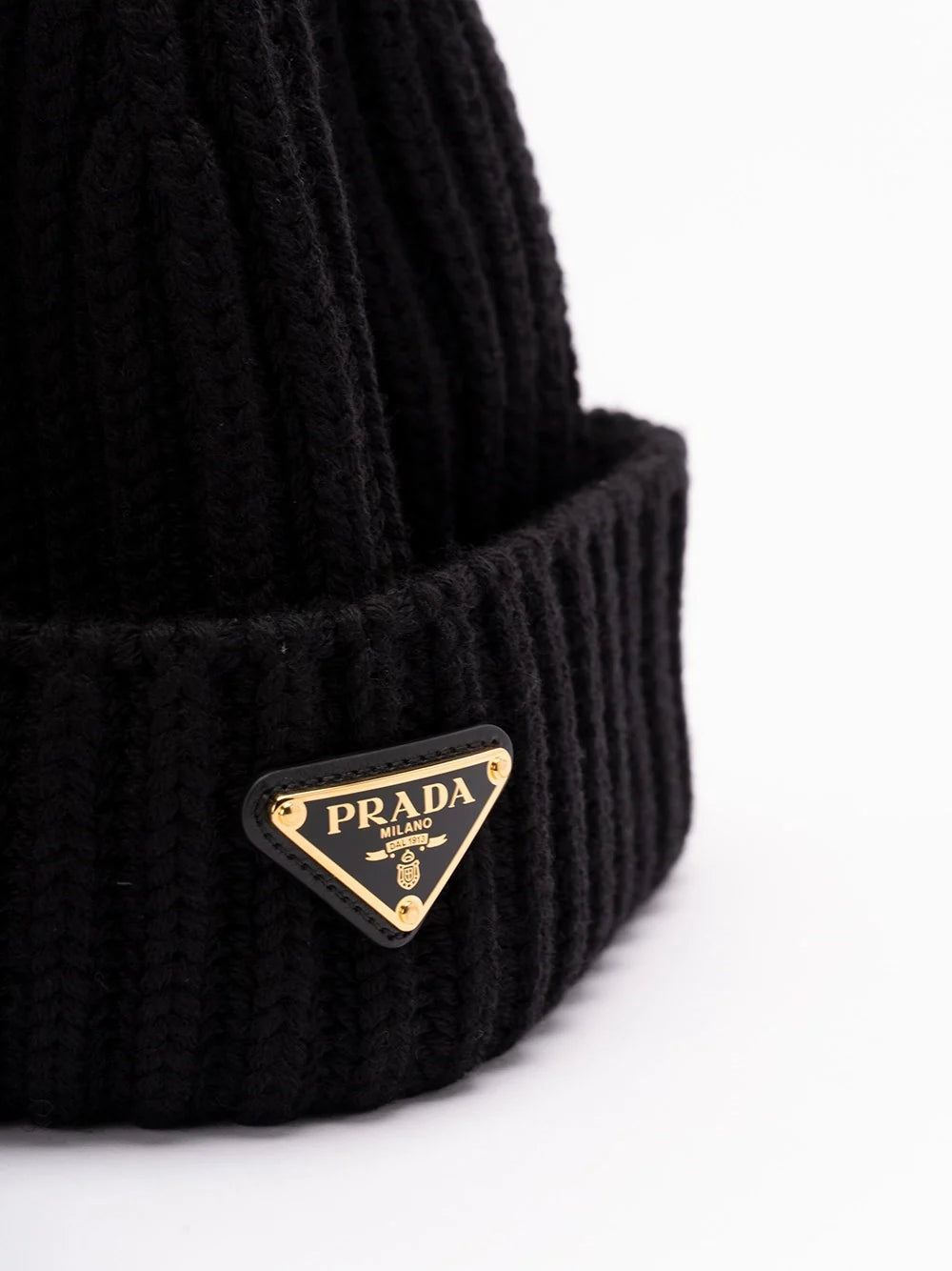 Prada Women Wool Beanie