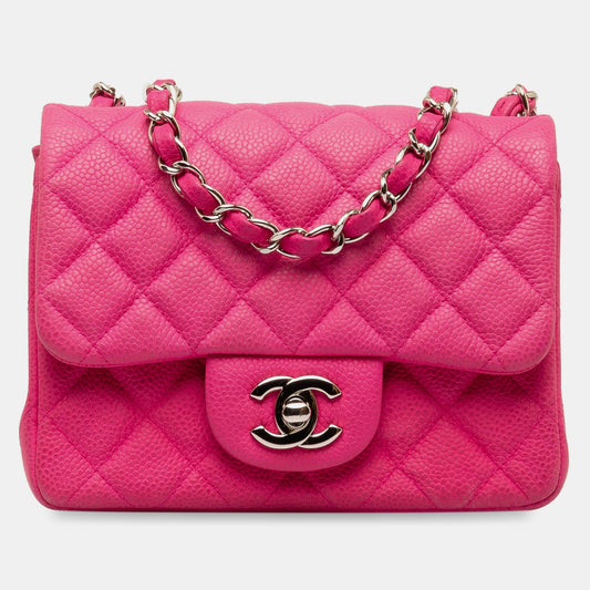 Chanel Mini Square Caviar Single Flap