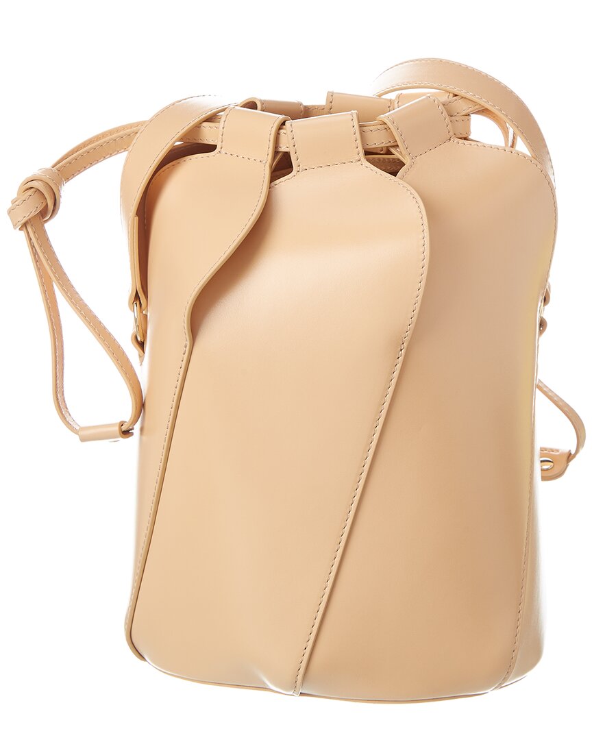 Chloe Tulip Leather Bucket Bag