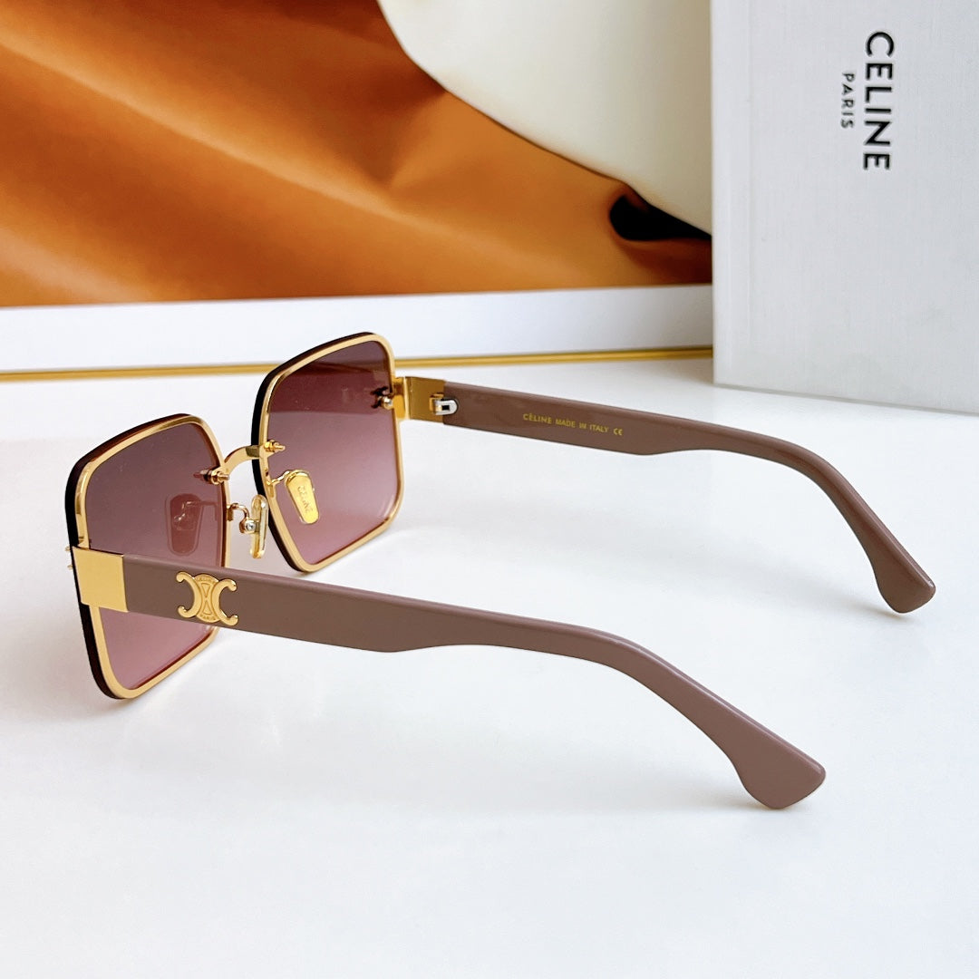 Celine TRIOMPHE SQUARE SUNGLASS CL40238 IN ACETATE