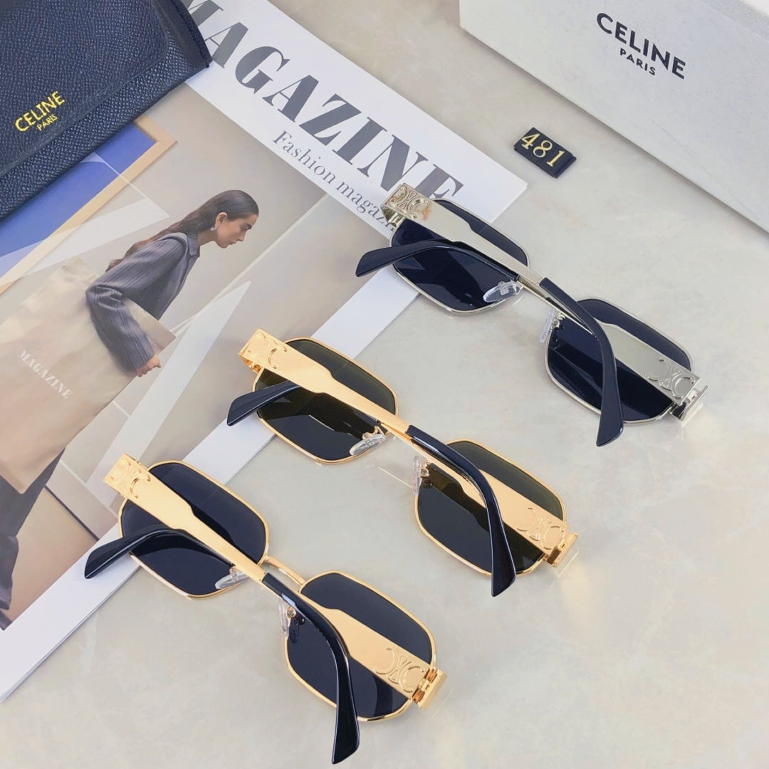 Celine TRIOMPHE SUNGLASS 501780 IN METAL