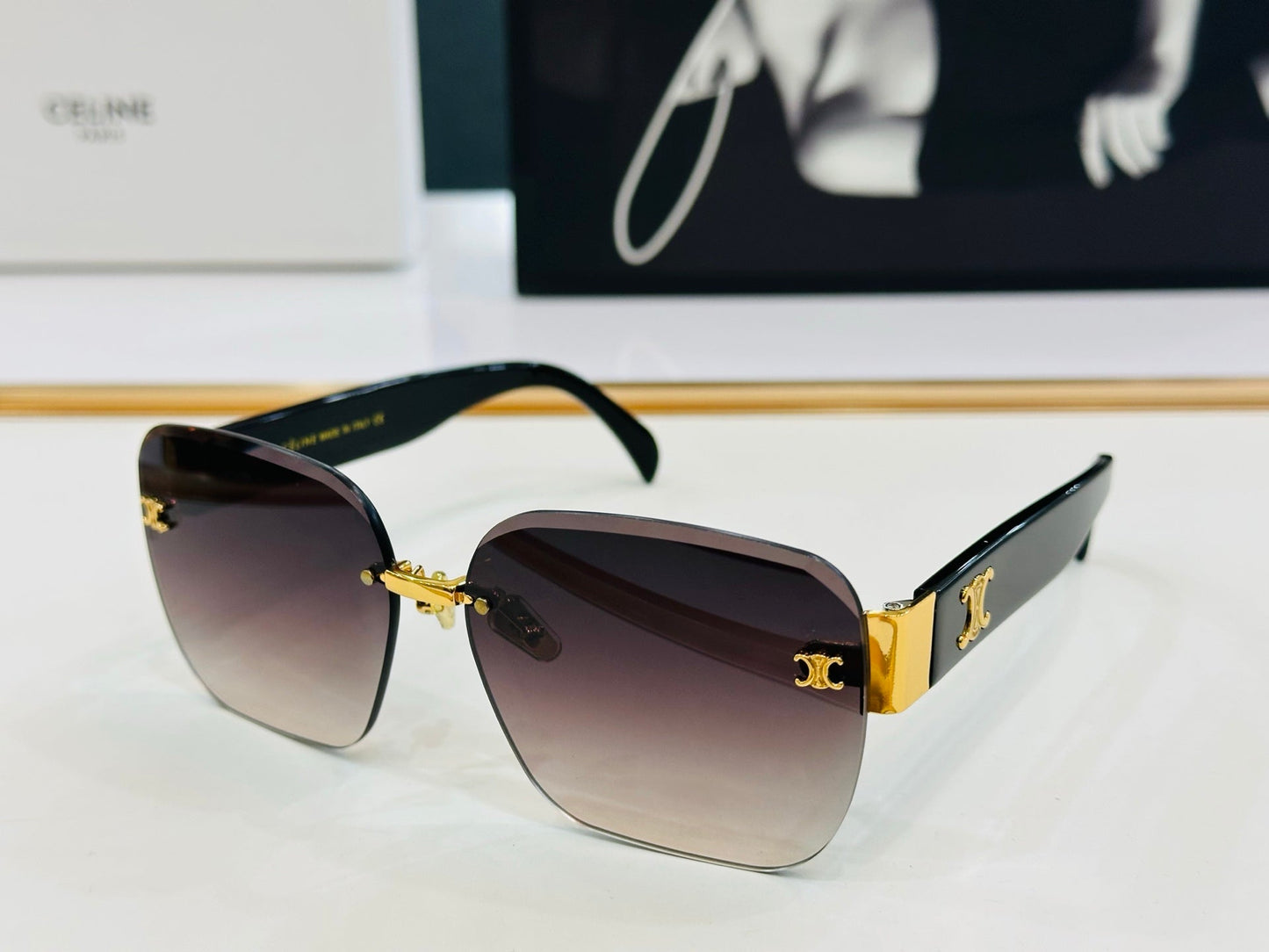 Celine TRIOMPHE SUNGLASSES CL8031 IN ACETATE