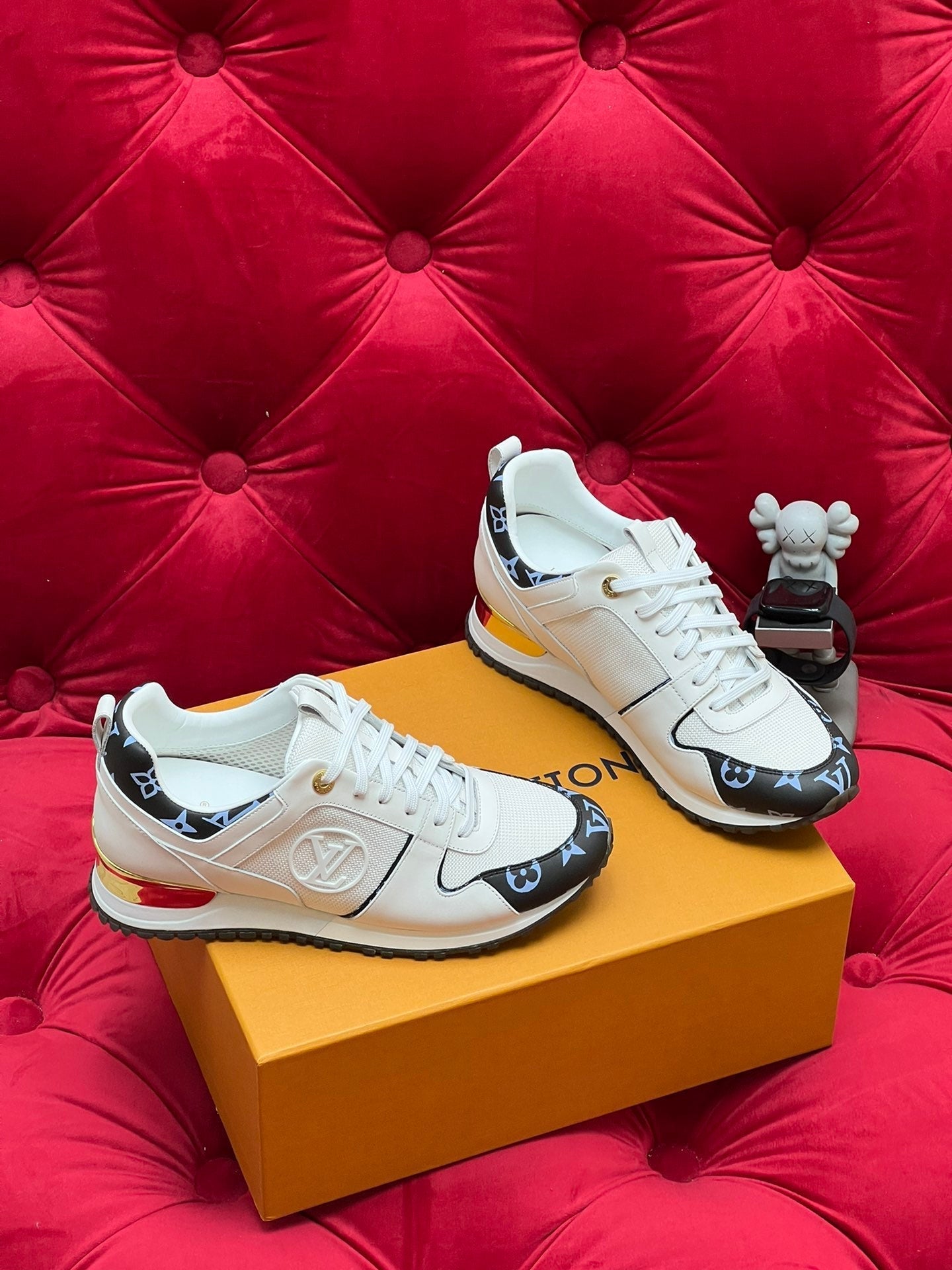 Louis Vuitton Run Away Trainer 60mm White Calfskin