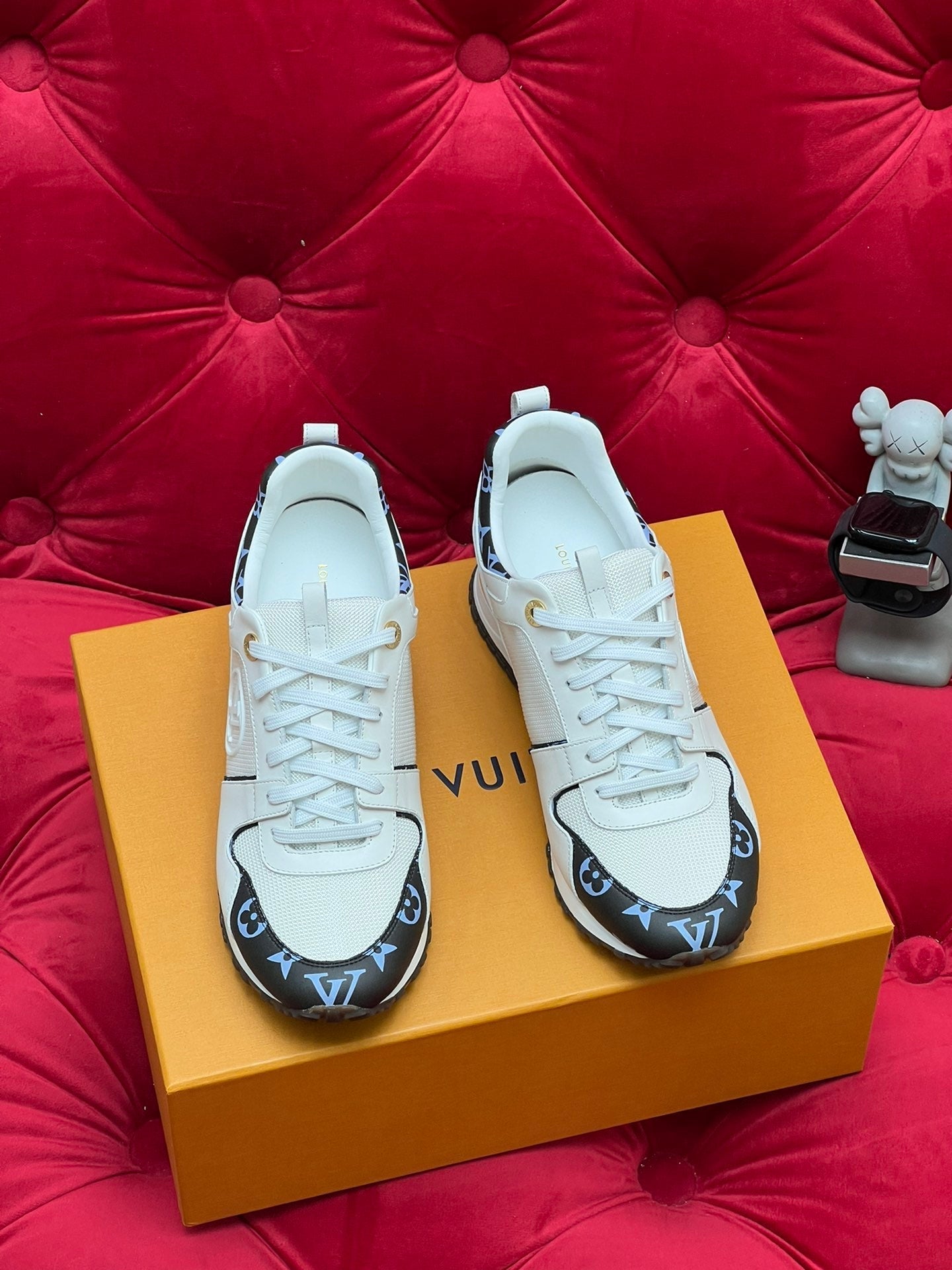 Louis Vuitton Run Away Trainer 60mm White Calfskin