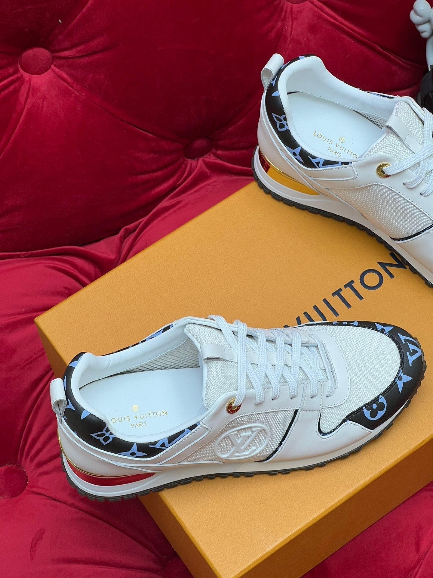 Louis Vuitton Run Away Trainer 60mm White Calfskin
