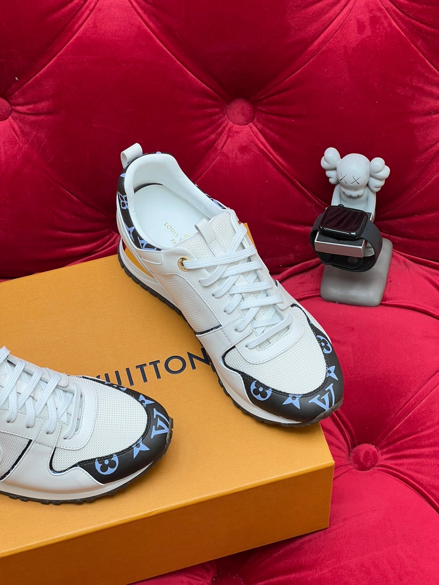 Louis Vuitton Run Away Trainer 60mm White Calfskin