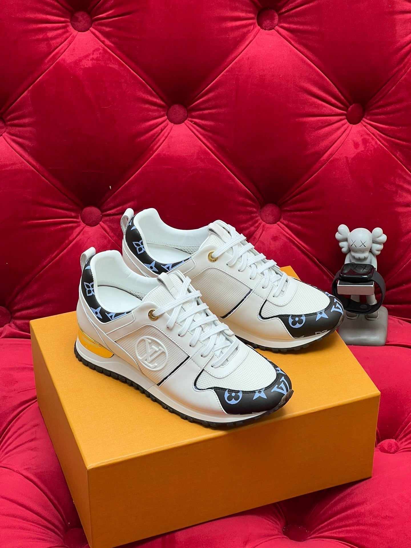 Louis Vuitton Run Away Trainer 60mm White Calfskin