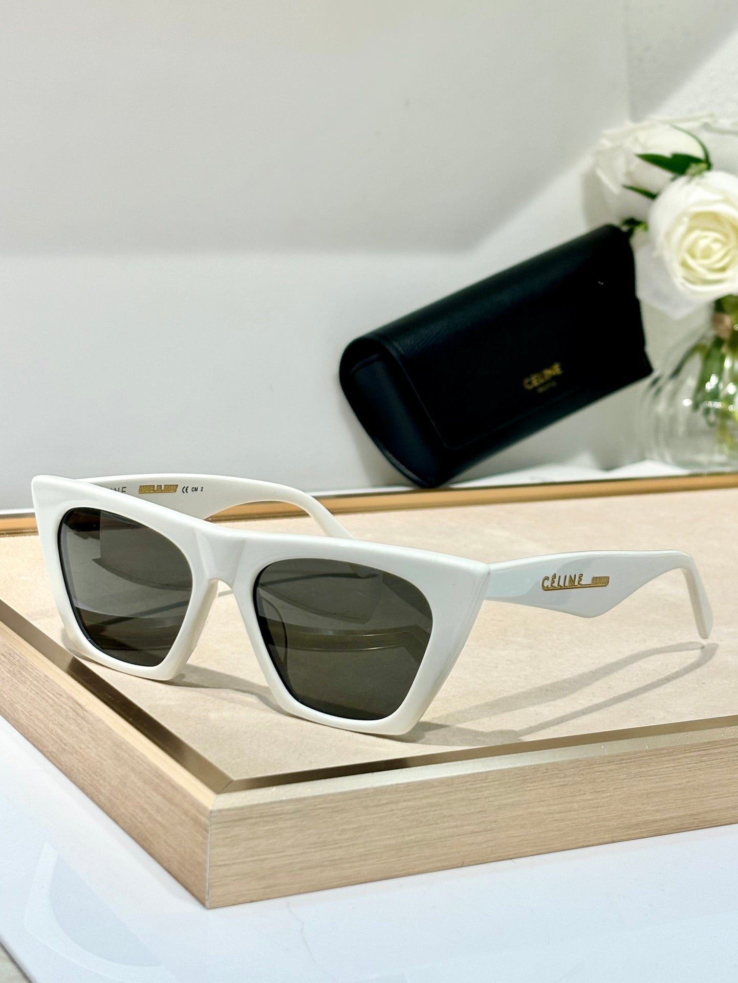 Celine TRIOMPHE SQUARE SUNGLASS 41468/S IN ACETATE