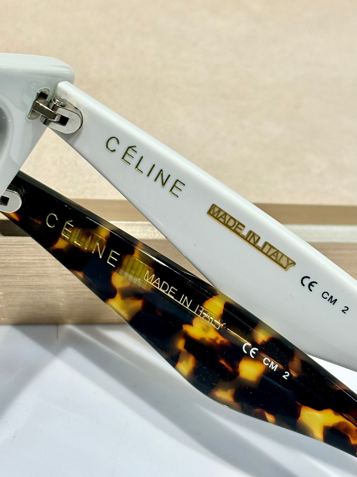 Celine TRIOMPHE SQUARE SUNGLASS 41468/S IN ACETATE