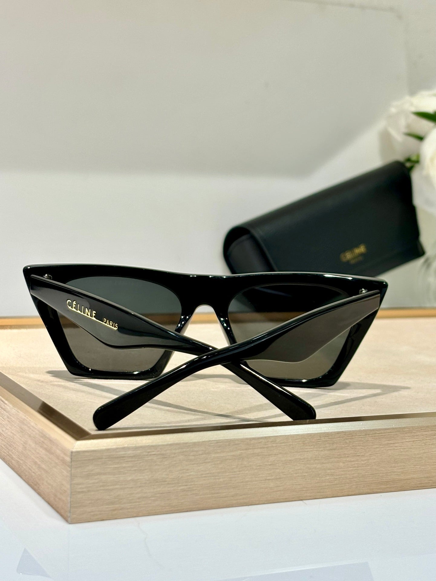 Celine TRIOMPHE SQUARE SUNGLASS 41468/S IN ACETATE