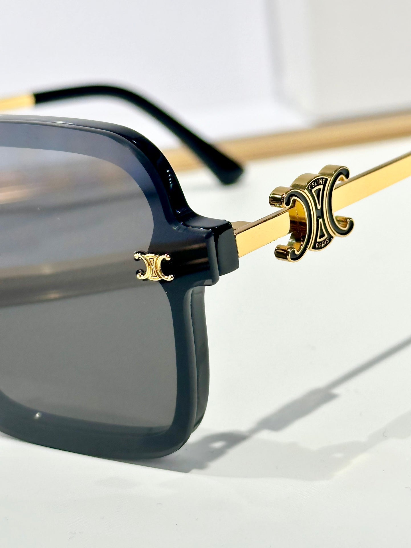 Celine TRIOMPHE SUNGLASSES CL40247U IN METAL