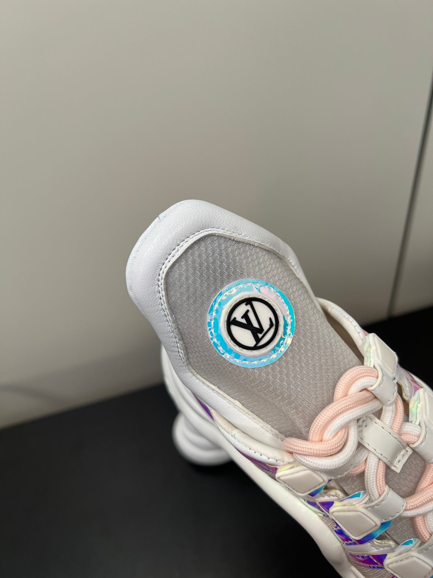 Louis Vuitton Archlight Sneaker 50mm White Mix Pink Fabric