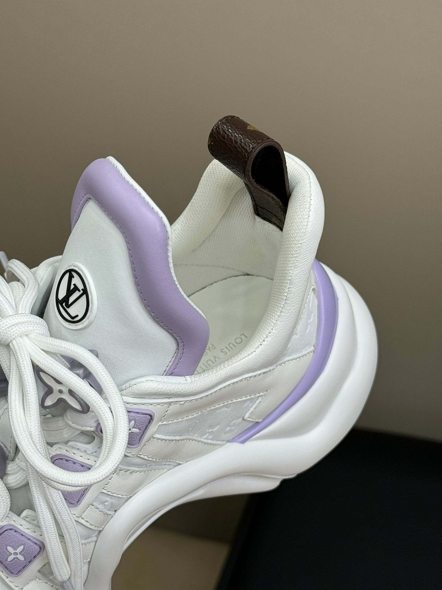 Louis Vuitton Archlight Sneaker White Mix Purple Calfskin