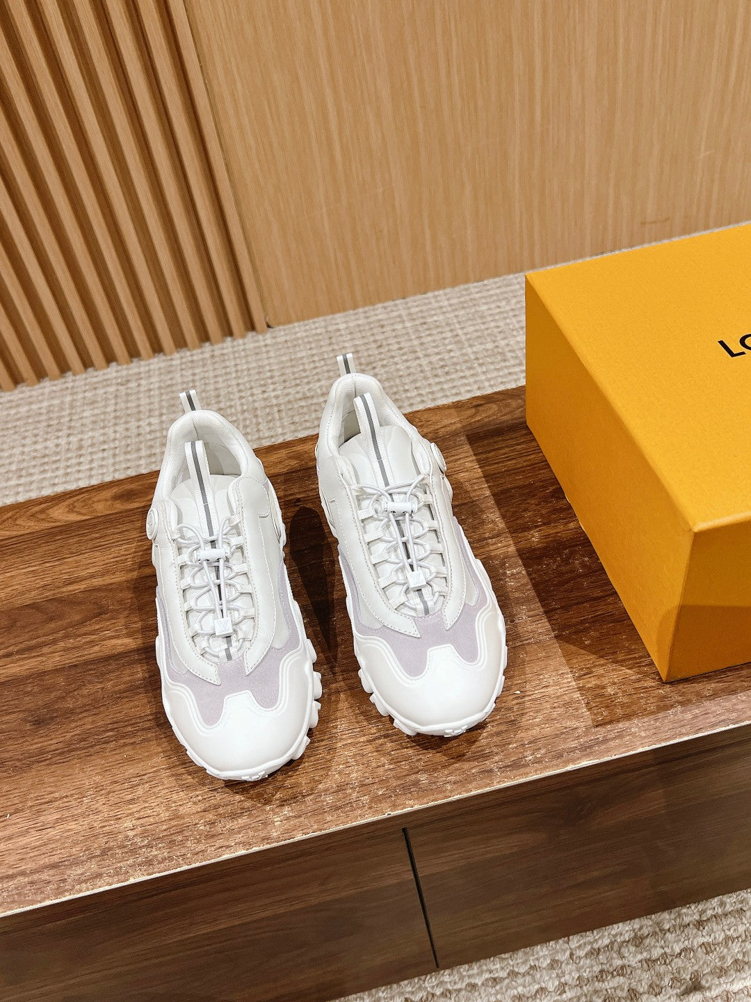 Louis Vuitton Rush Sneaker Black Mix Grey Cowhide