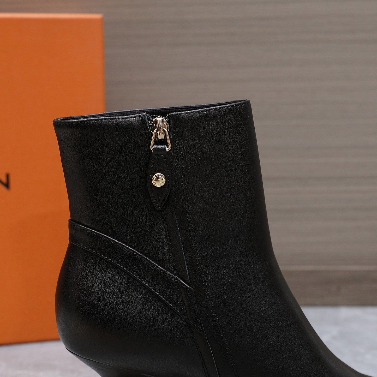 Louis Vuitton Sparkle Ankle Boots 70mm Black Cowhide