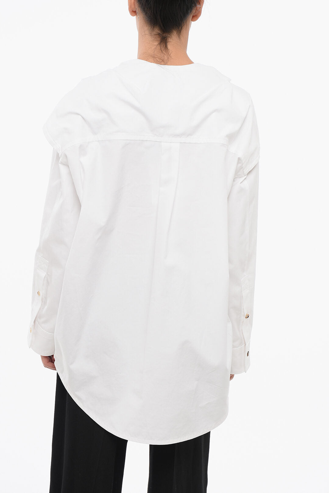 Bottega Veneta Oversized Shirt with Tied Detailing