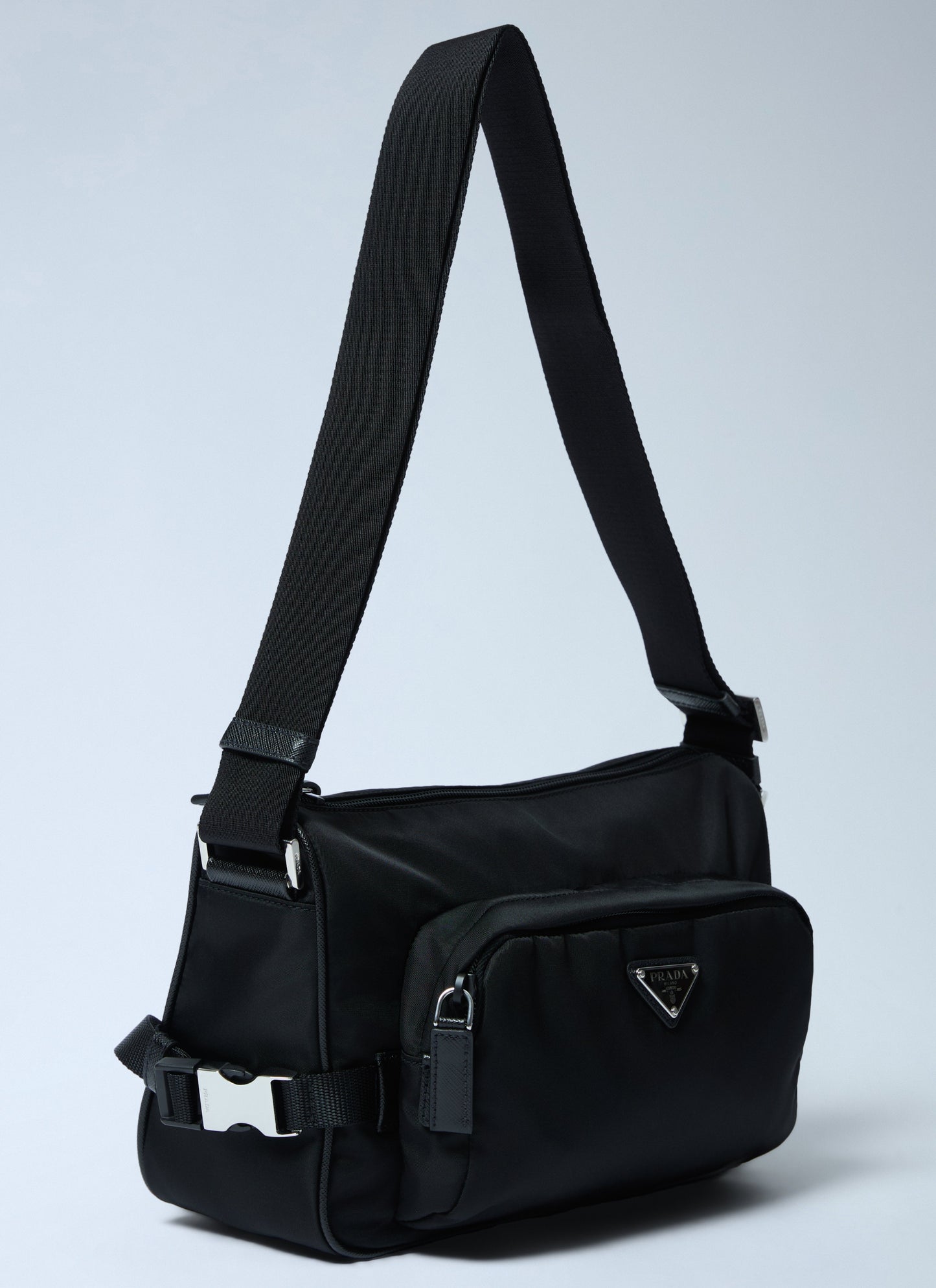Prada Men Medium Re-Nylon Shoulder Bag