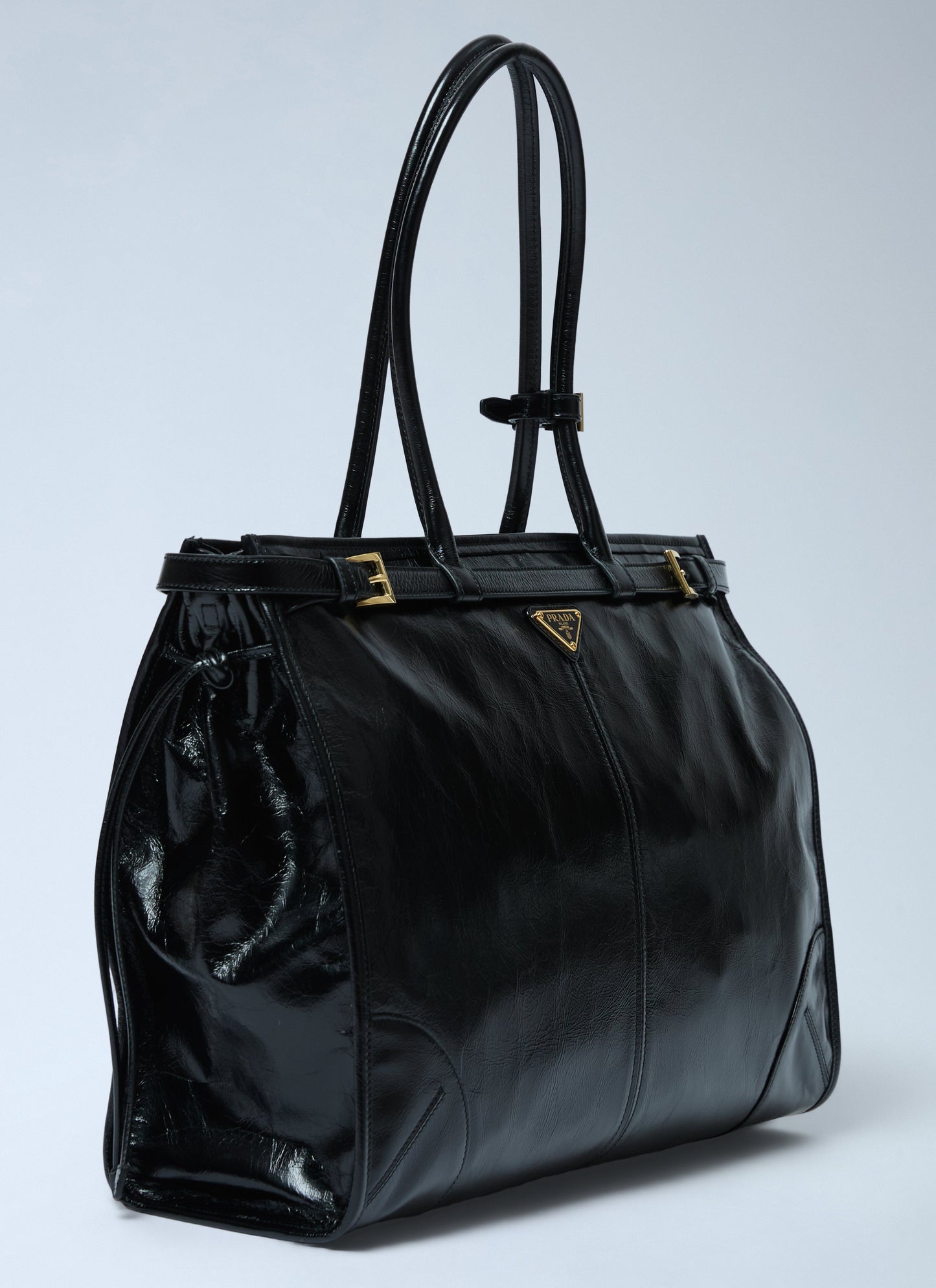 Prada Women Extra Large Bonnie Shoulder Bag