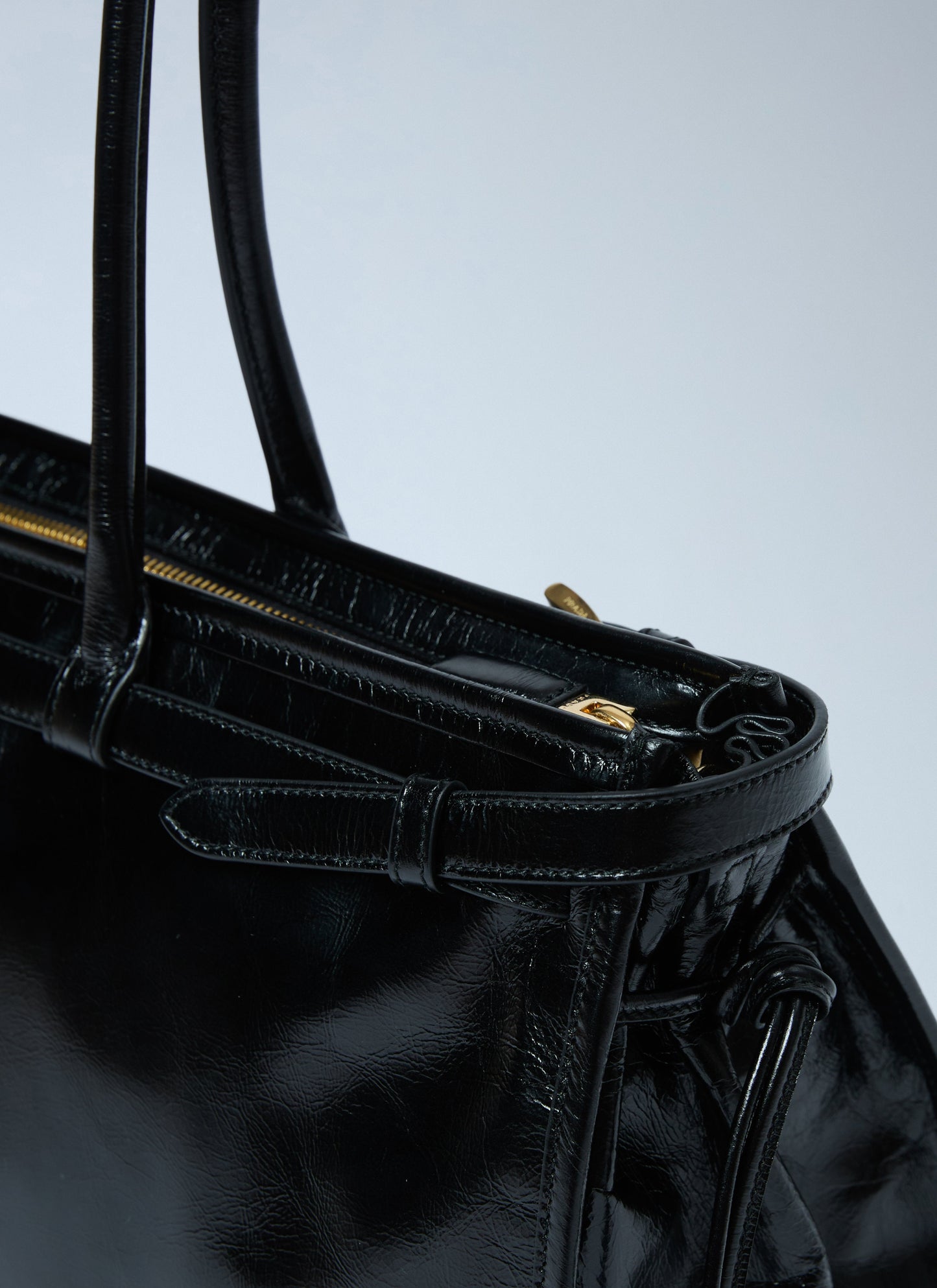 Prada Women Extra Large Bonnie Shoulder Bag