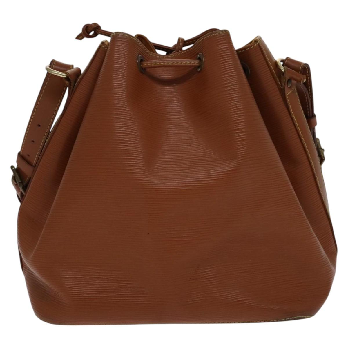 LOUIS VUITTON Epi Petit Noe Shoulder Bag Zipangu Gold M44108 LV th5628