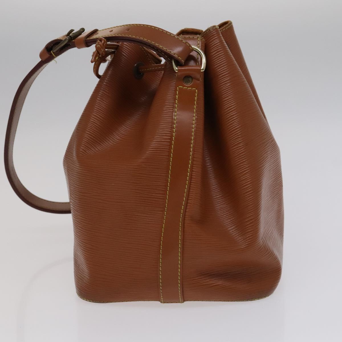 LOUIS VUITTON Epi Petit Noe Shoulder Bag Zipangu Gold M44108 LV th5628