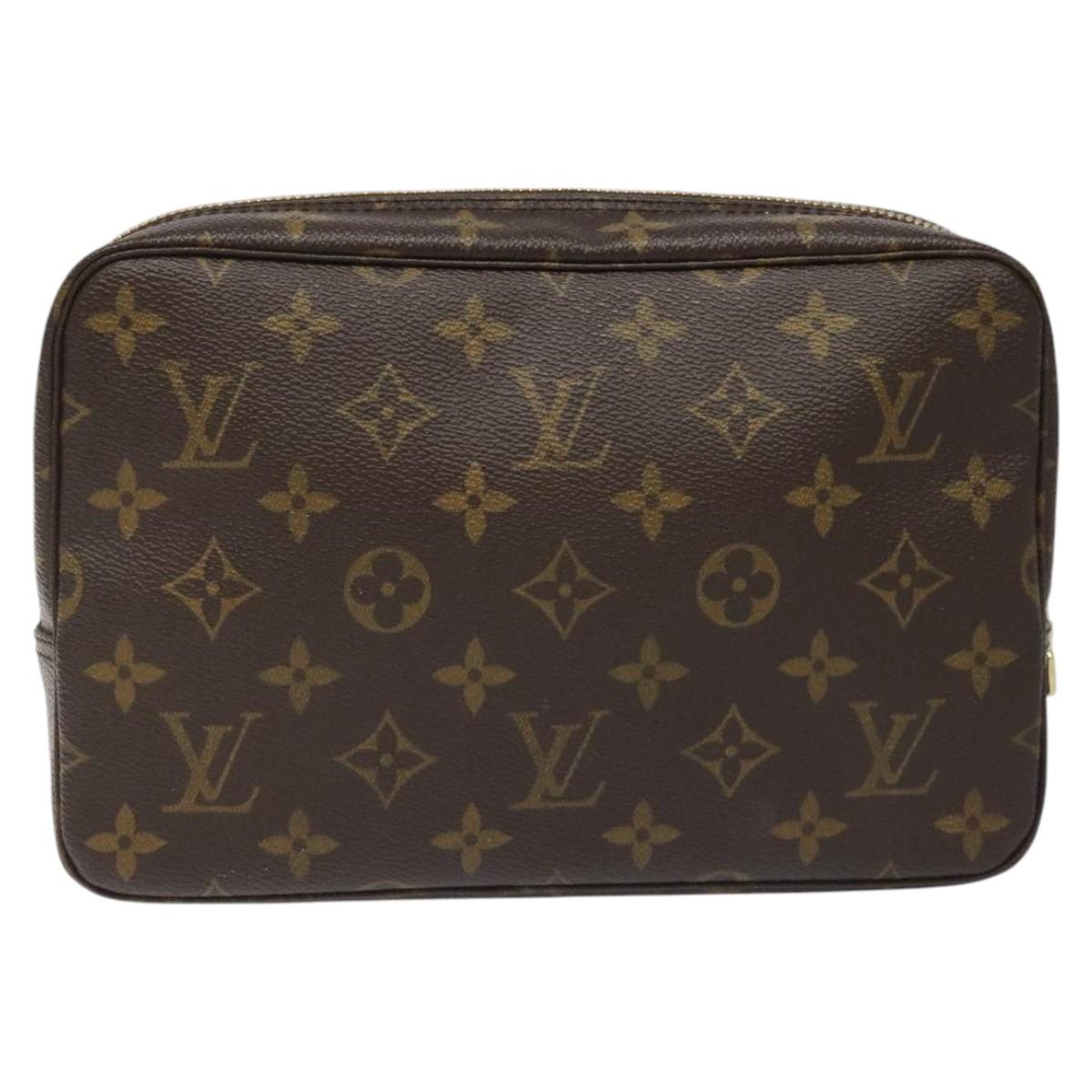 LOUIS VUITTON Monogram Trousse Toilette 23 Clutch Bag M47524 LV yk17287