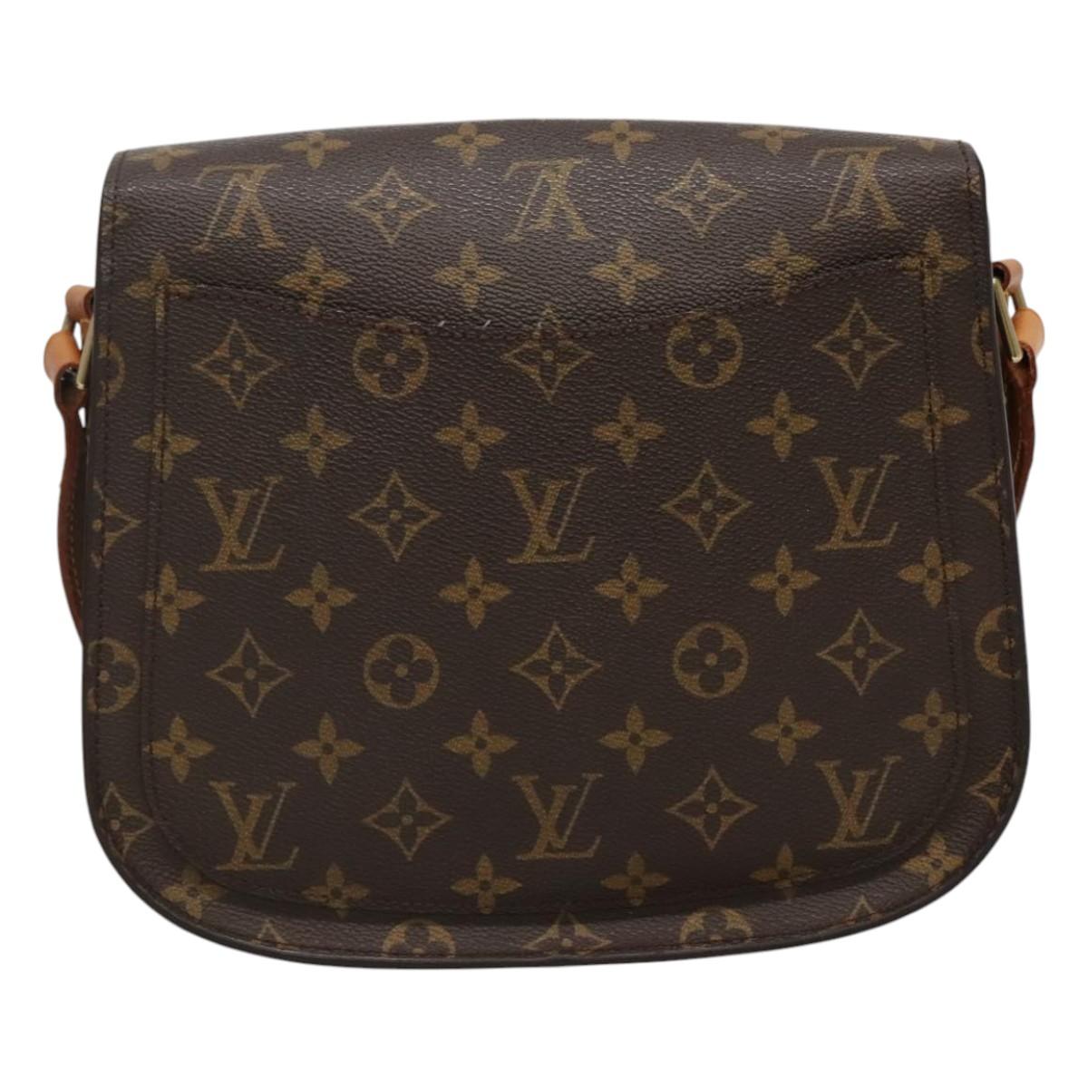 LOUIS VUITTON Monogram Saint Cloud GM Shoulder Bag M51242 LV yk17327