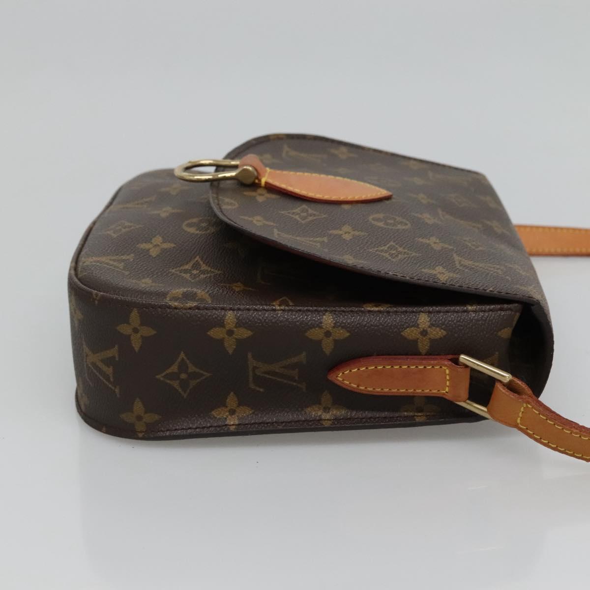 LOUIS VUITTON Monogram Saint Cloud GM Shoulder Bag M51242 LV yk17327