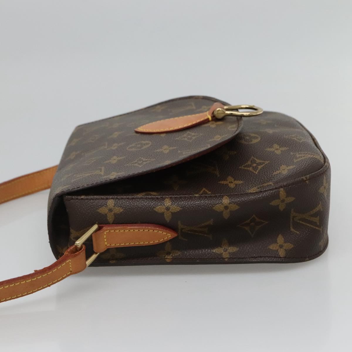 LOUIS VUITTON Monogram Saint Cloud GM Shoulder Bag M51242 LV yk17327