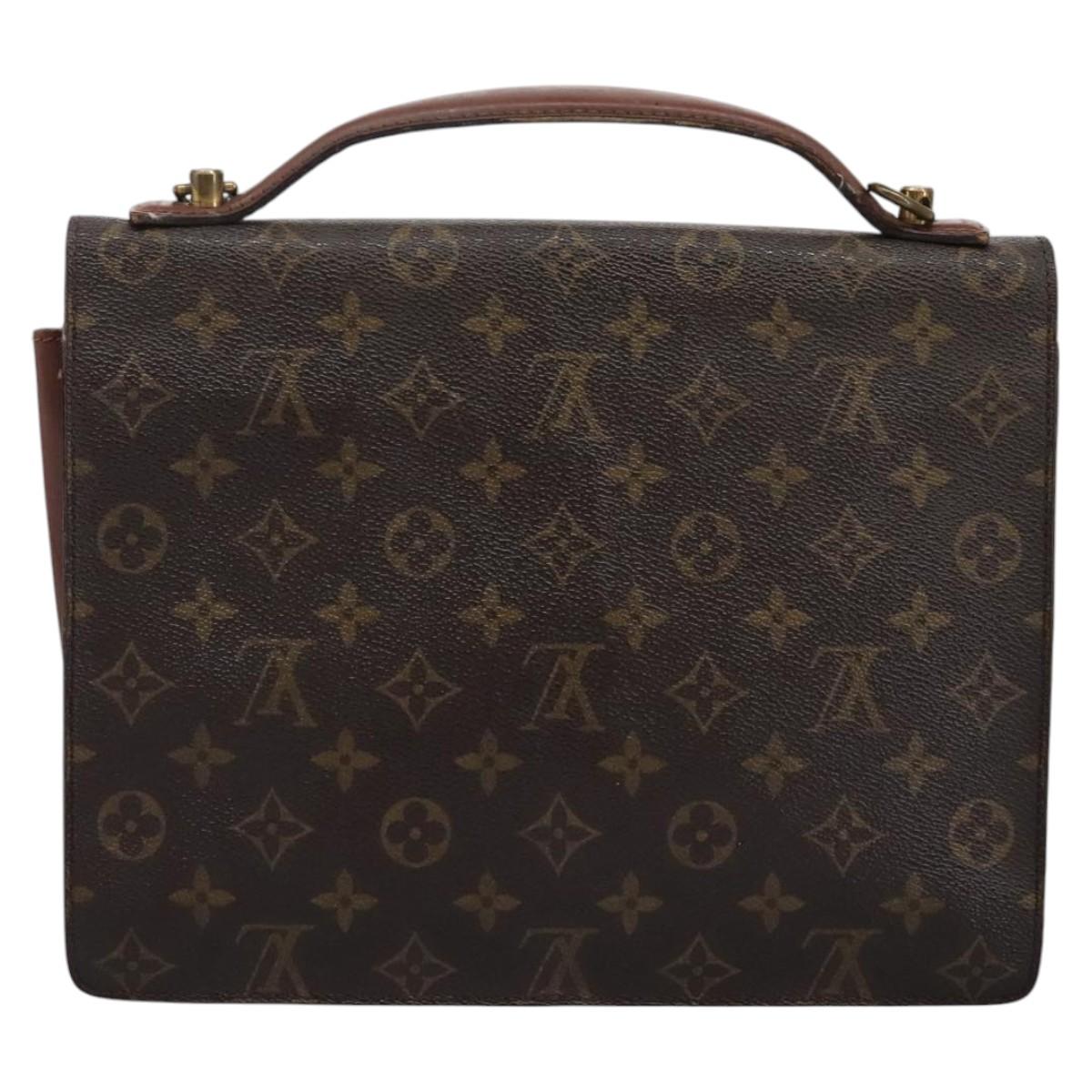 LOUIS VUITTON Monogram Monceau 28 Hand Bag M51185 LV yk17422