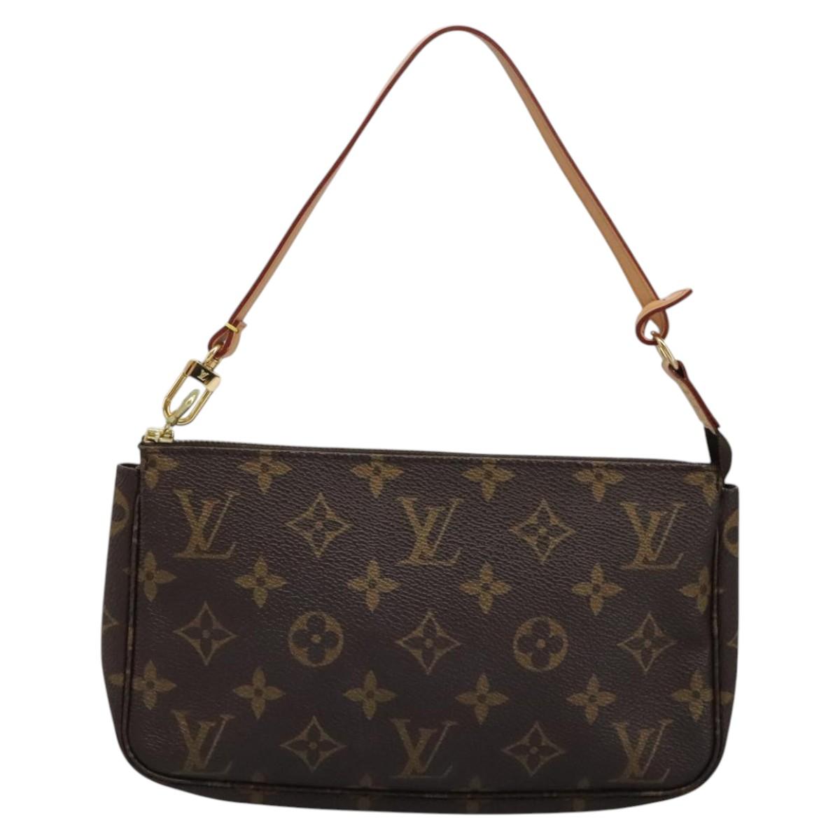 LOUIS VUITTON Monogram Pochette Accessoires Pouch Vintage M51980 LV yk17437