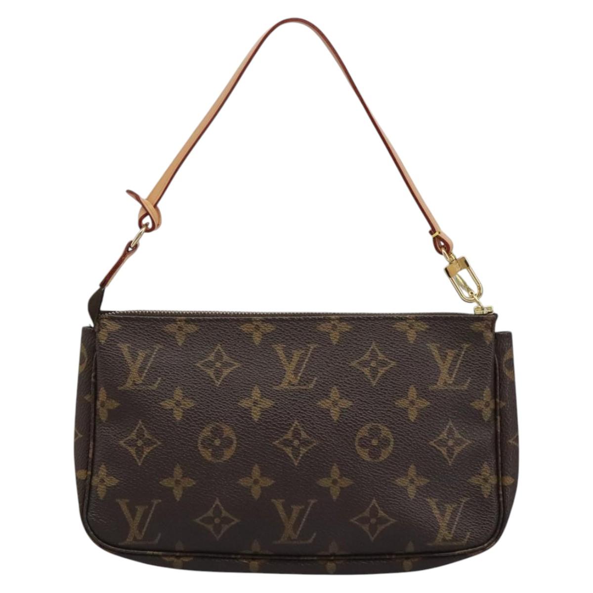 LOUIS VUITTON Monogram Pochette Accessoires Pouch Vintage M51980 LV yk17437