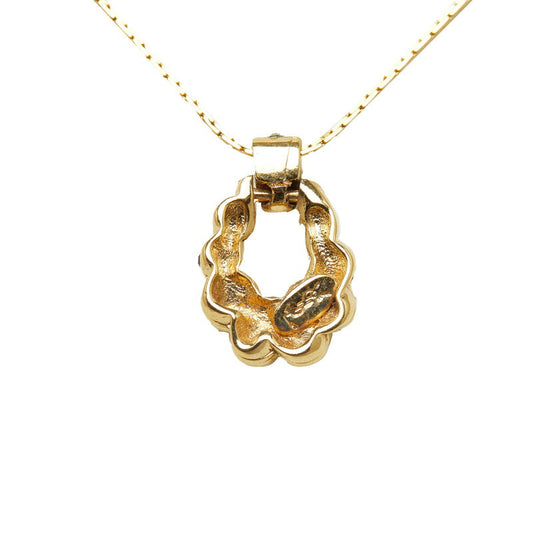 Saint Laurent Pendant Necklace in Gold Plating Ladies