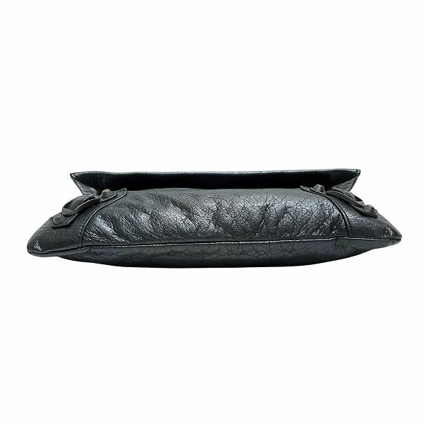Balenciaga Leather Envelope Shoulder Bag 327079