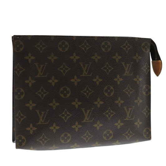 LOUIS VUITTON Monogram Poche Toilette 26 Pouch M47542 LV 105670