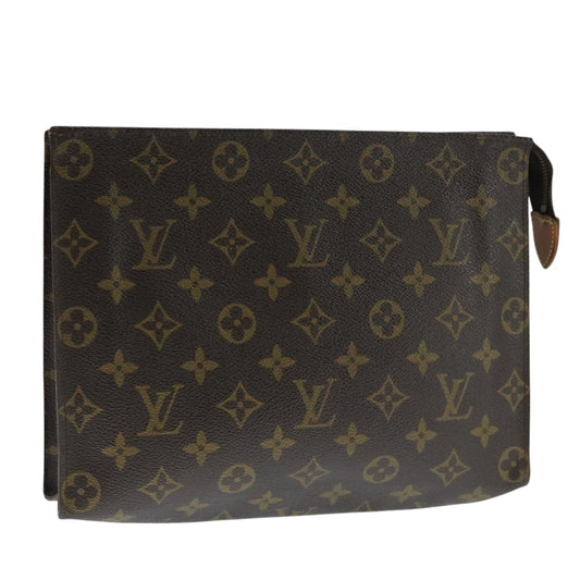LOUIS VUITTON Monogram Poche Toilette 26 Pouch M47542 LV 105685