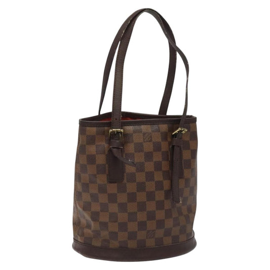 LOUIS VUITTON Damier Ebene Marais Shoulder Bag N42240 LV 109516