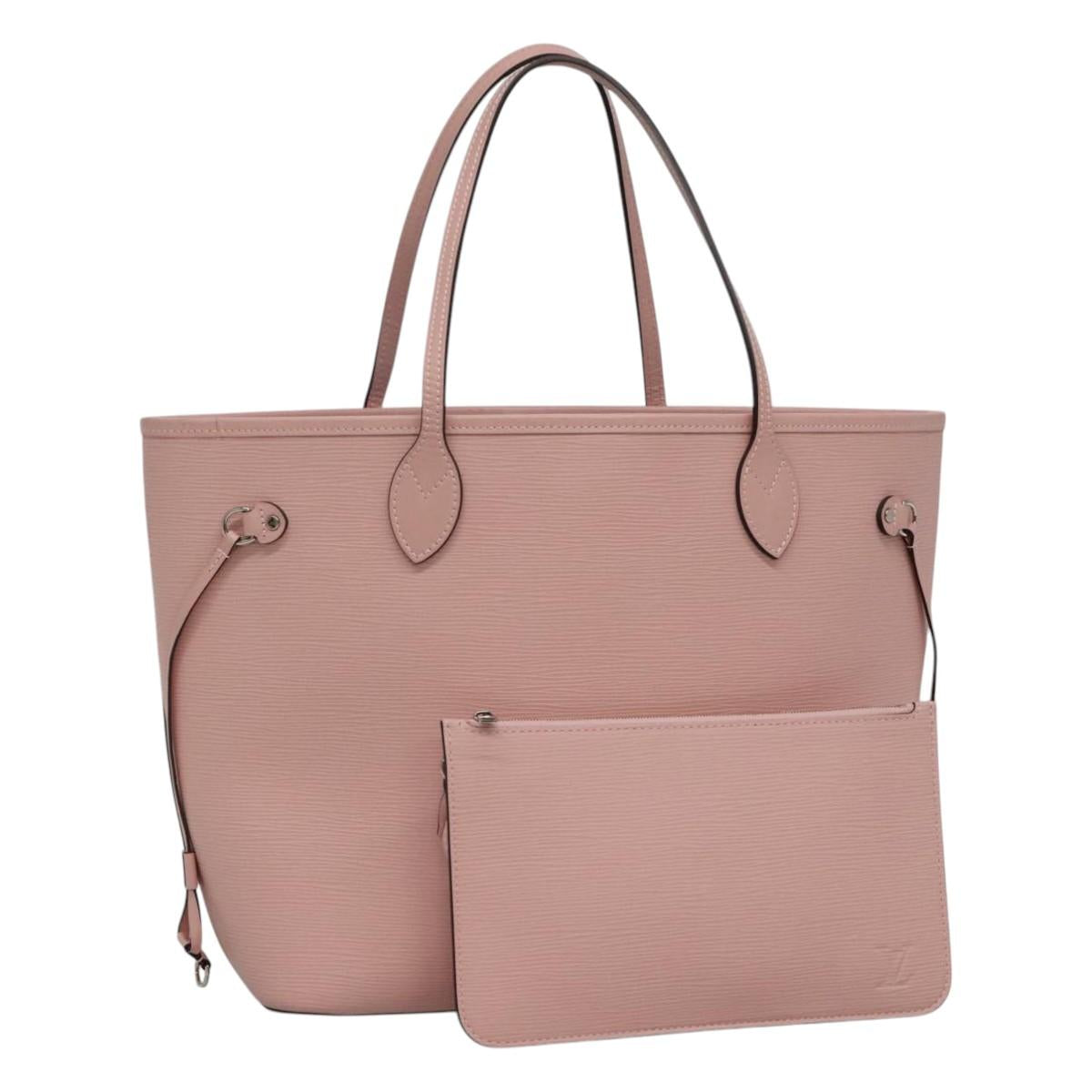 LOUIS VUITTON Epi Neverfull MM Tote Bag Rose Claire M41091 LV 110060A