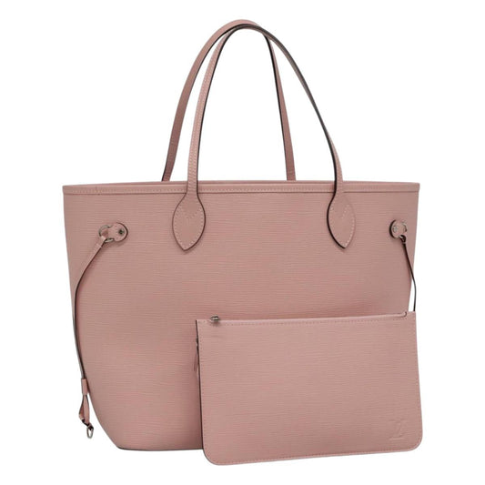 LOUIS VUITTON Epi Neverfull MM Tote Bag Rose Claire M41091 LV 110060A
