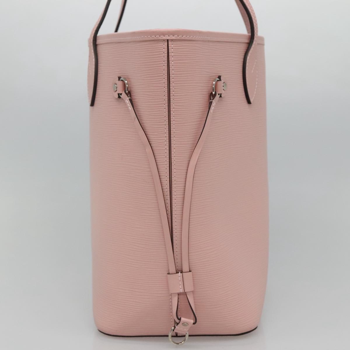 LOUIS VUITTON Epi Neverfull MM Tote Bag Rose Claire M41091 LV 110060A