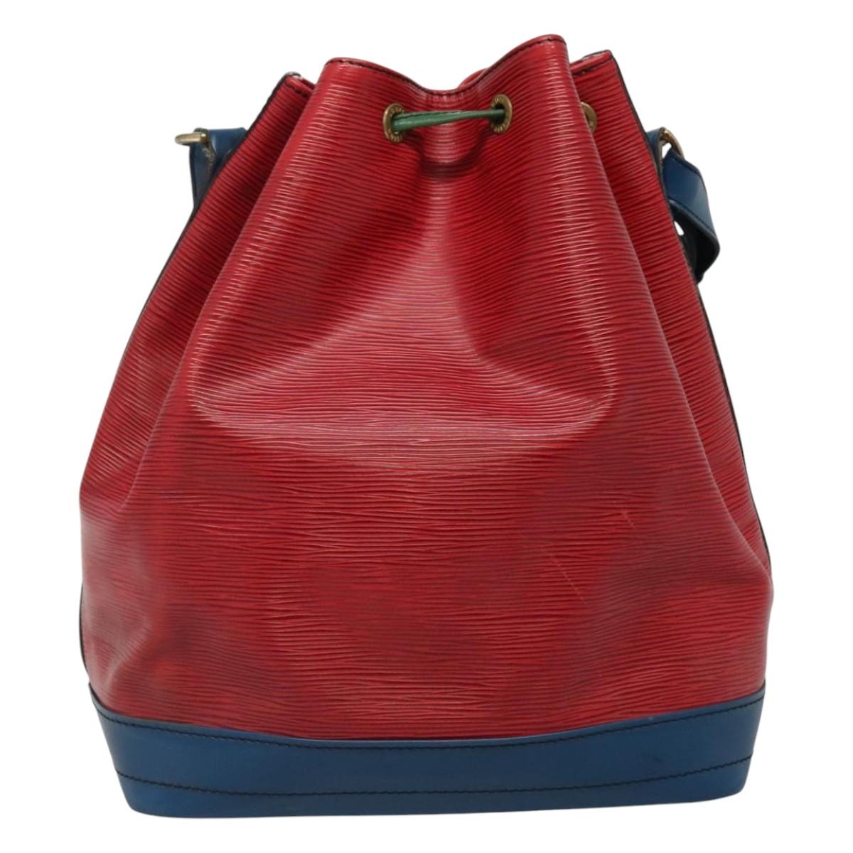 LOUIS VUITTON Epi Toriko Color Noe ShoulderBag Red Blue Green M44084 110338
