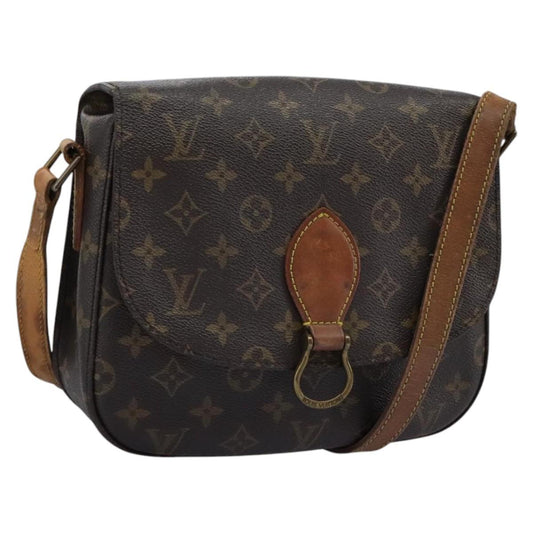LOUIS VUITTON Monogram Saint Cloud GM Shoulder Bag M51242 LV 110344