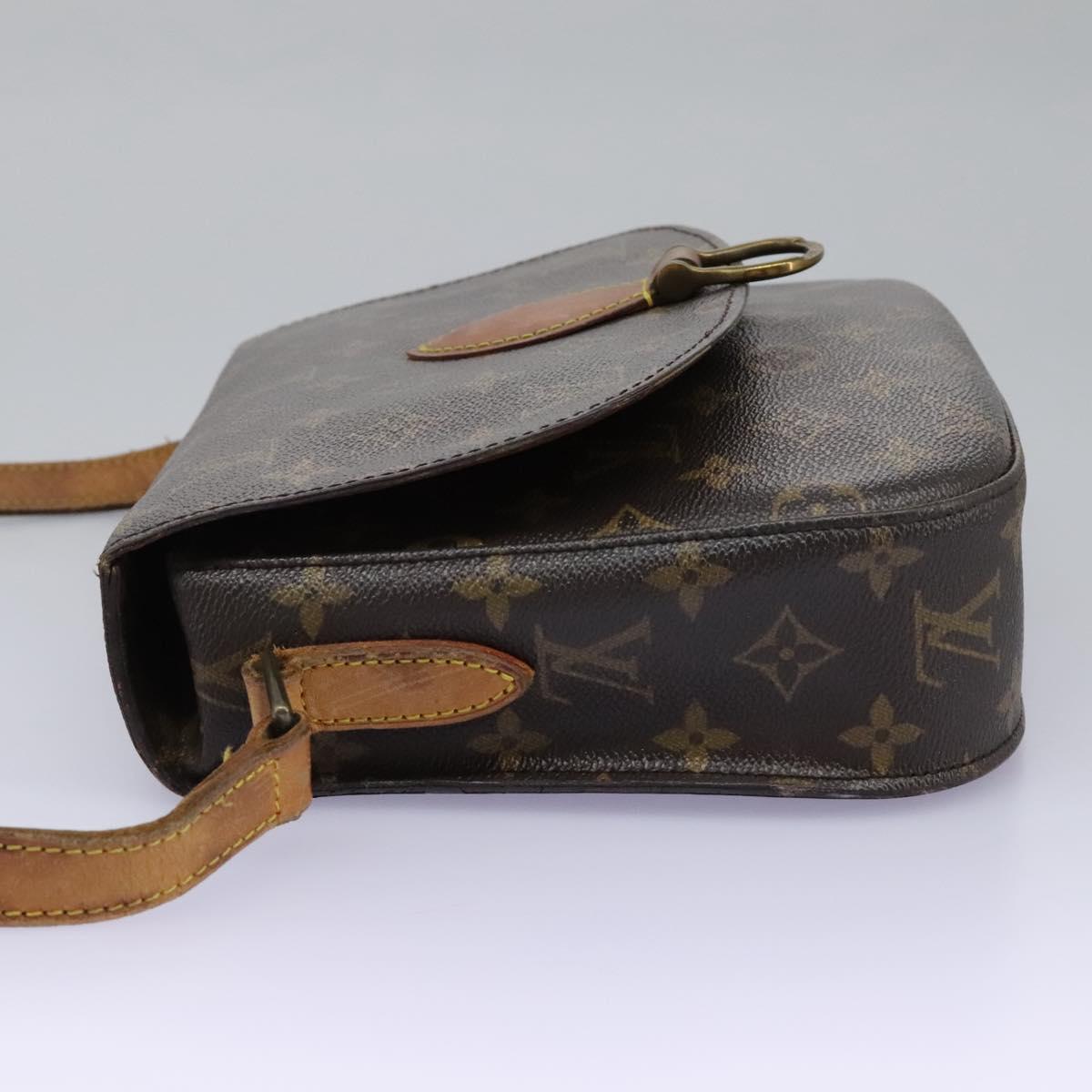 LOUIS VUITTON Monogram Saint Cloud GM Shoulder Bag M51242 LV 110344