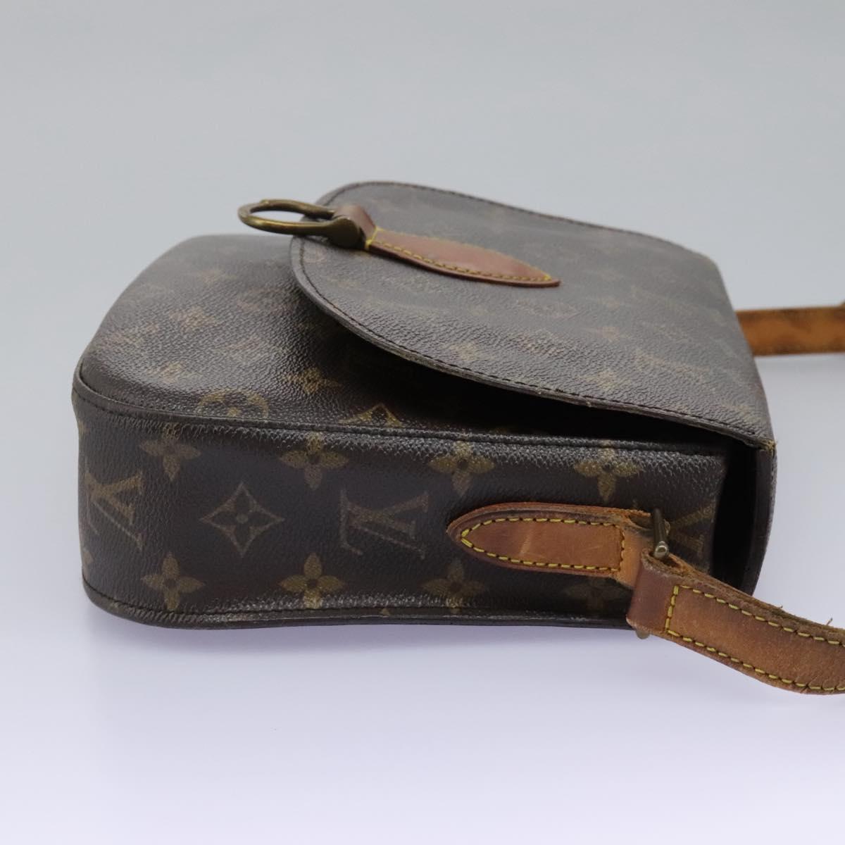 LOUIS VUITTON Monogram Saint Cloud GM Shoulder Bag M51242 LV 110344