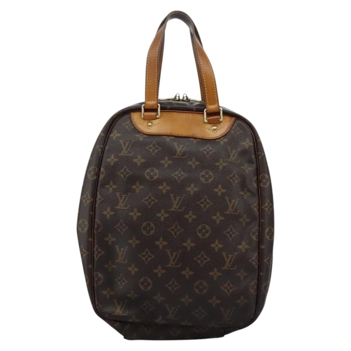 LOUIS VUITTON Monogram Excursion Hand Bag M41450 LV 110405